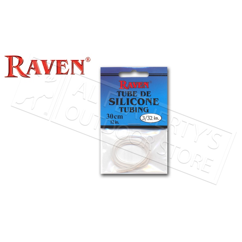 Raven Silicone Tubing, Clear 3/32