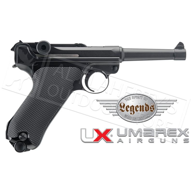 Umarex Air Pistol Legends Luger P.08 .177 BB with Blowback #2251803