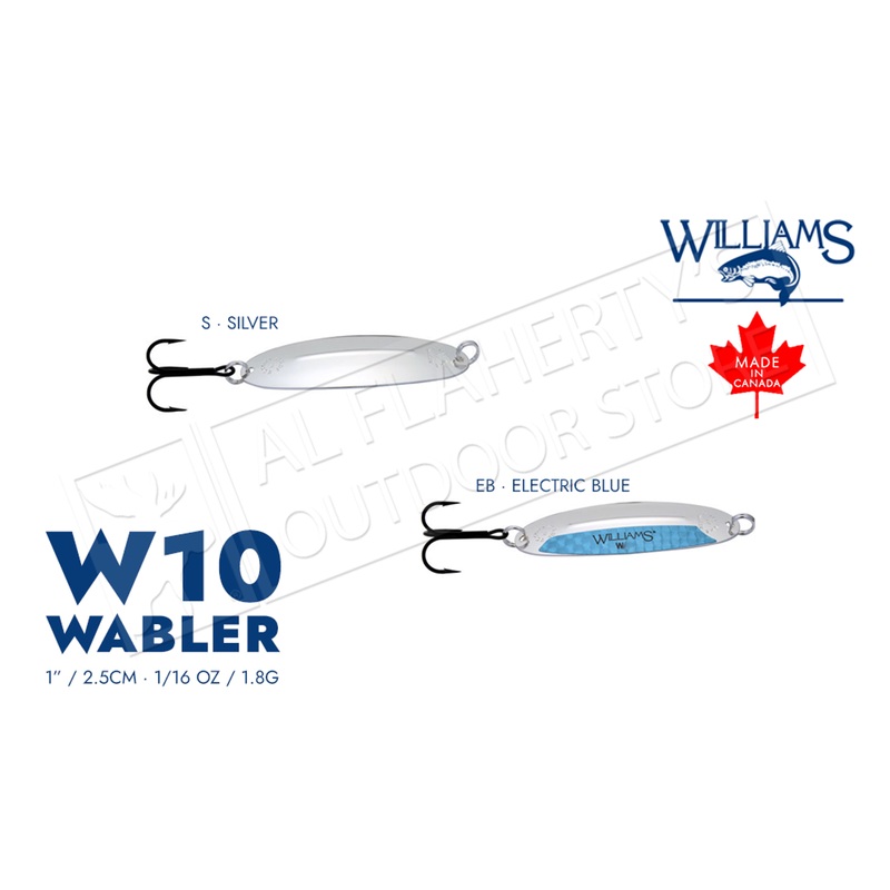 Williams Wablers Size W10 – Various Patterns 1