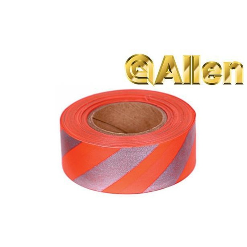 Allen Reflective Flagging Tape, 150 Feet #46
