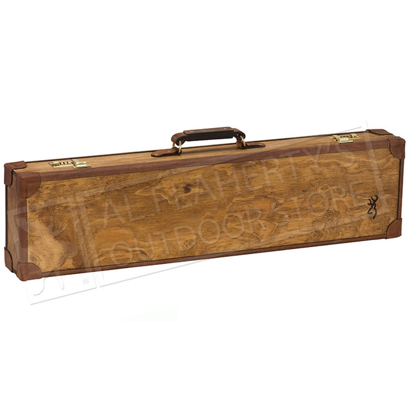 Browning Madera Fitted Case for Over-Under Shotguns Light Brown #1428386