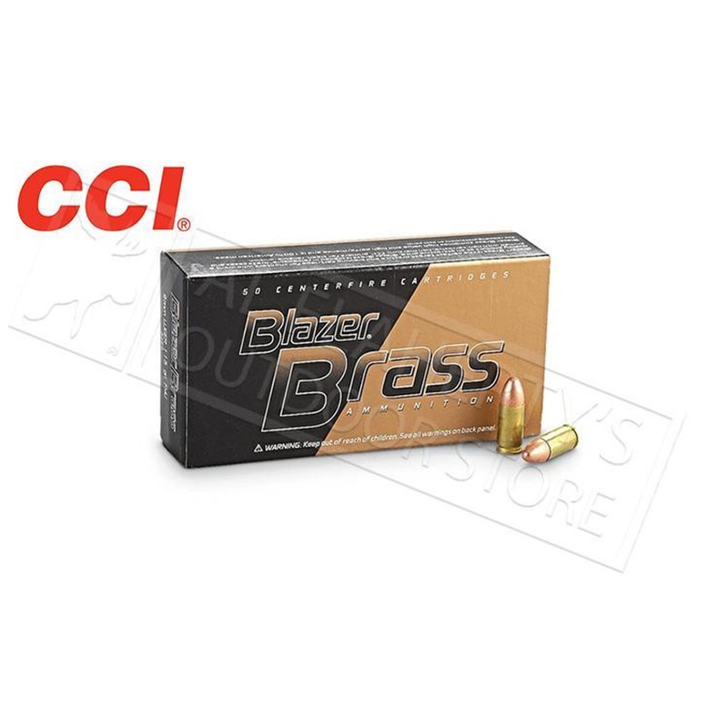 CCI Blazer 9mm FMJ 124 Grain Pack of 50, 1000/$409.80 #5201