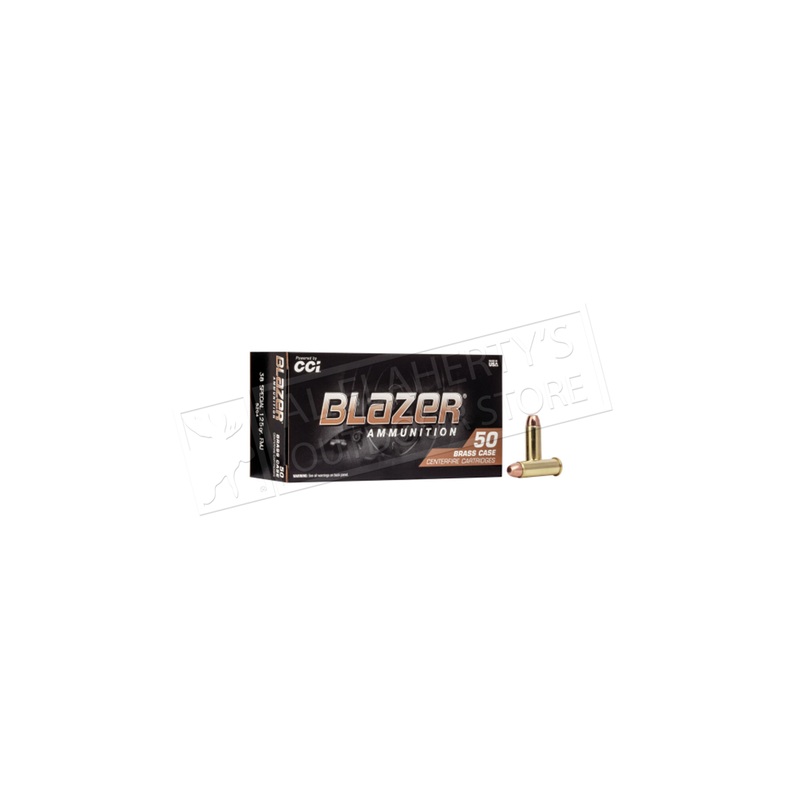 CCI Blazer Brass 38 Special 125 Grain, Pack of 50 #5204