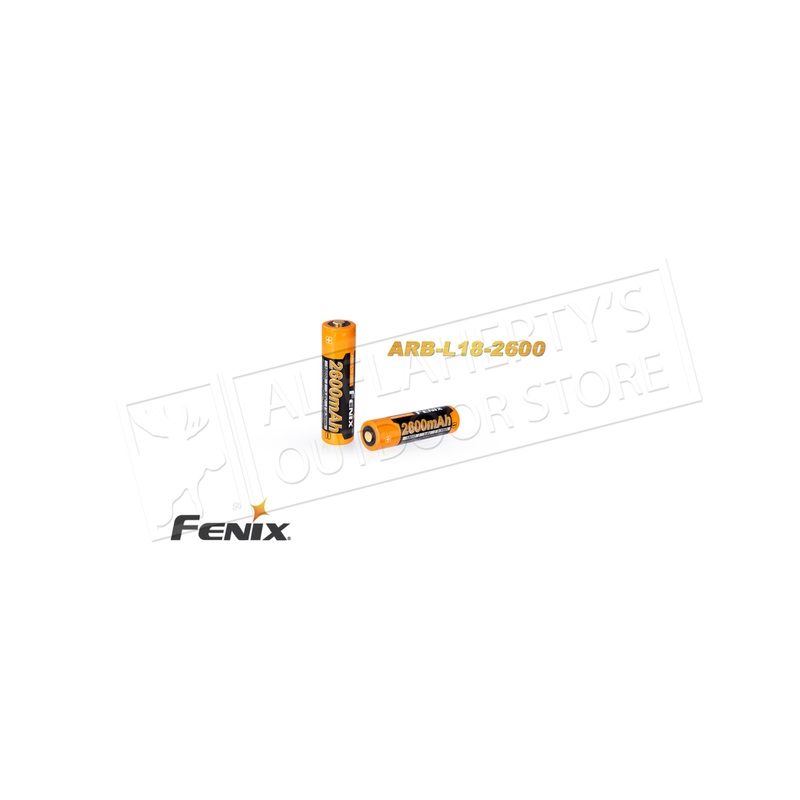 Fenix 2600mAh Battery, Li-Ion Rechargeable #ARB-L18-2600