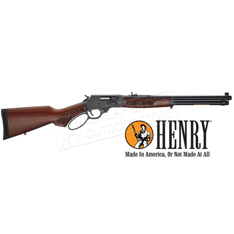 Henry Steel Lever Action Rifle 45-70 Side Gate #H010G