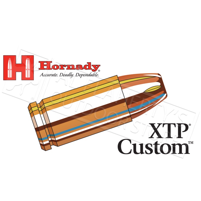 Hornady 9mm Custom XTP, JHP 124 Grain Box of 25 #90242