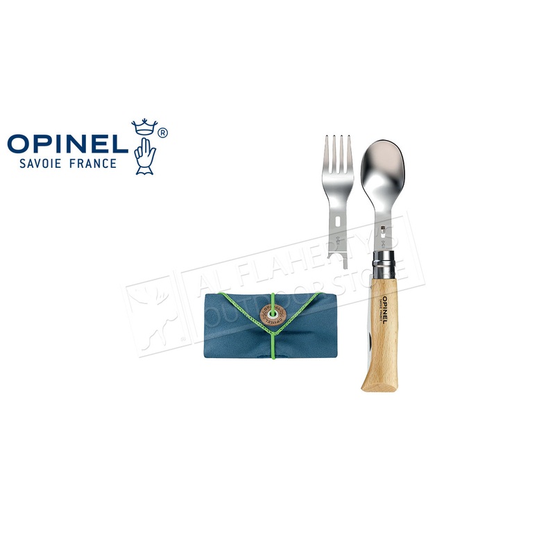 Opinel Picnic  Cutlery Complete Set with No.08 Folding Knife