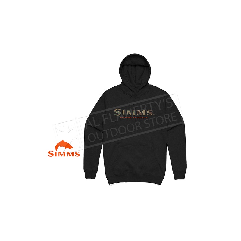 Simms Men’s Logo Hoody Black #13456-001