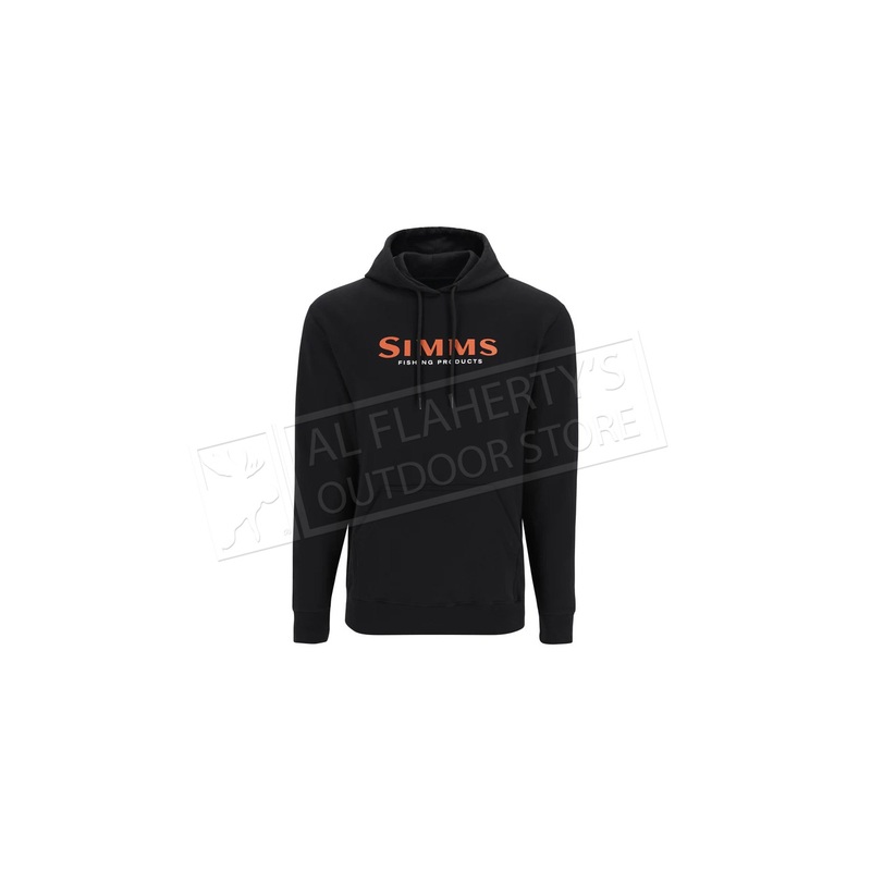 Simms Men’s Logo Hoody, Black #14143001