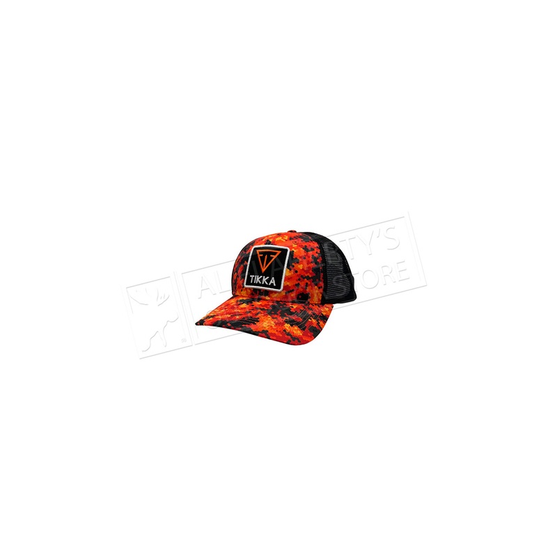 Tikka Trucker Hat, Orange Camo #0855-010