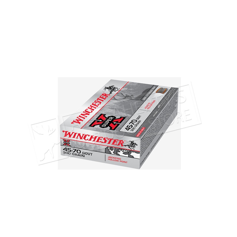 Winchester 45-70 Govt Jacketed Hollow Point 300 Grain #X4570H