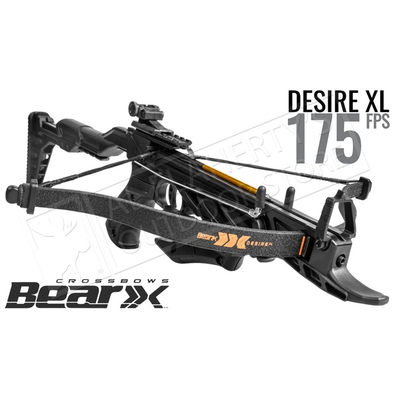 Bear Archery Desire XL Compact Pistol Crossbow with Adjustable Stock #AC90A0A360