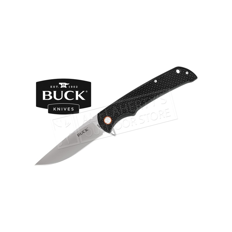 Buck Knives 259 Haxby Knife in Black #0259CFS-B