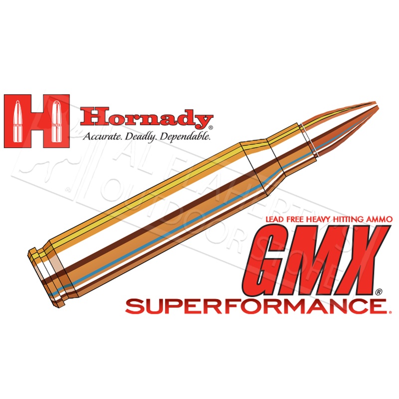 Hornady 223 Rem Superformance, GMX 55 Grain 20 Round Box #832744