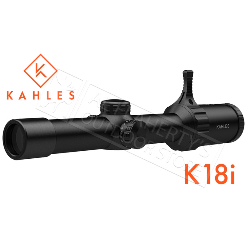 Kahles Riflescope K18i 1-8X24 with Illuminated 3GR Reticle #K18i