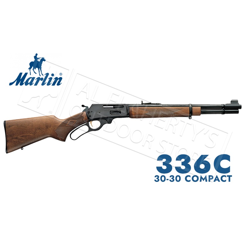Marlin Lever Action Rifle 336C Compact 30-30 16.5
