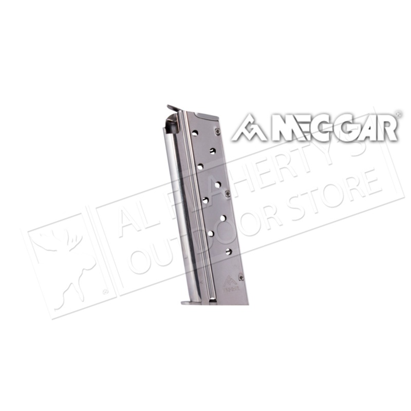MEC-GAR 1911 9mm 9-Round Magazine, Stainless Steel #MGCGOV9LN