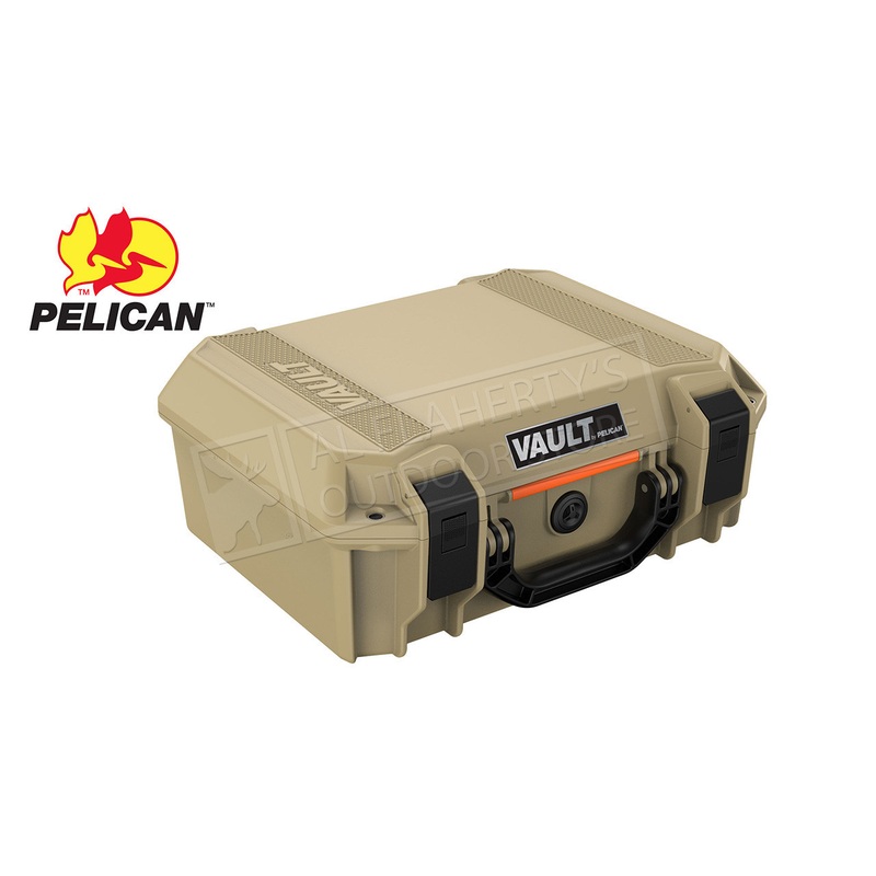 Pelican Vault 200 Medium Pistol Case, Tan #VCV200-0020-TAN