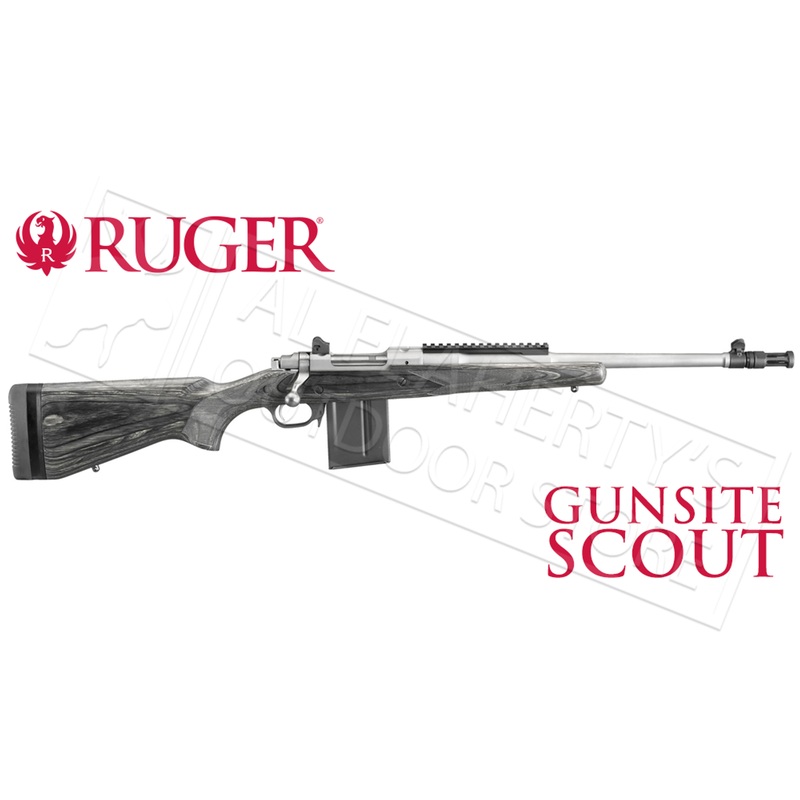 Ruger Gunsite Scout Rifle with Laminate Stock