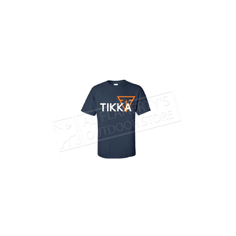 Tikka Logo T-Shirt, Navy #TKAN-CU7007