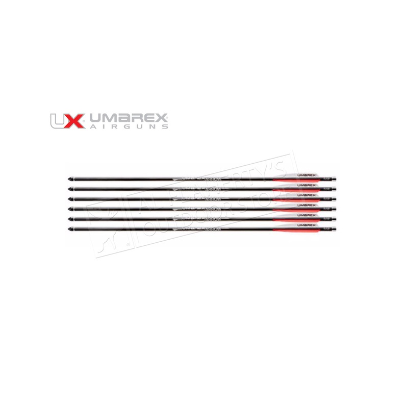 Umarex Airsaber Air Archery Airgun Arrows, Carbon Fiber Field Tip 6-Pack #2252661