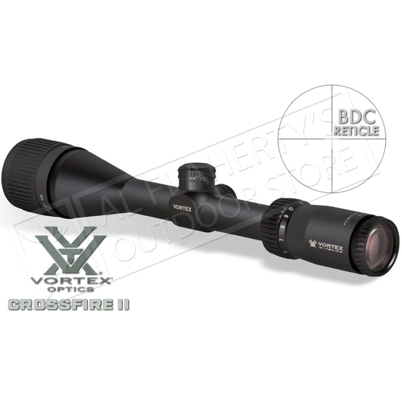 Vortex Crossfire II 6-18x44mm Rilfescope with BDC Reticle and Adjustable Parallax #CF2-31033