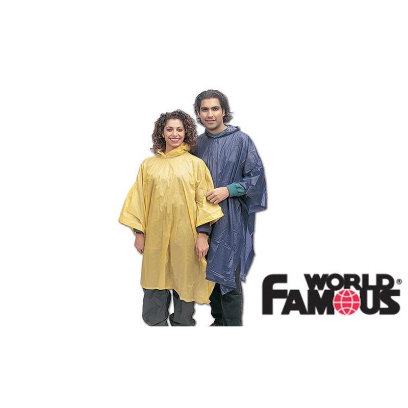 WFS Vinyl Poncho,  Yellow #6926