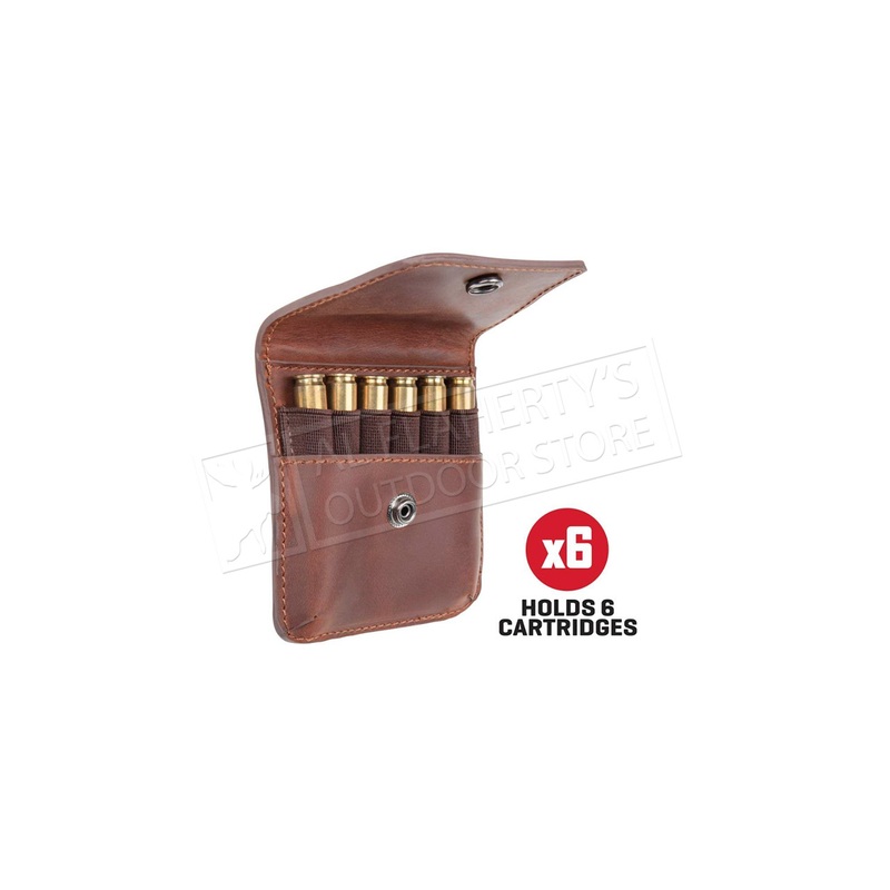 Allen Del Norte Leather Belt Loop Cartridge Holder, Brown #8513