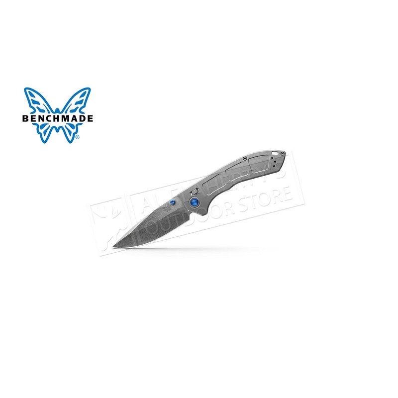 Benchmade Narrows Folding Knife, Gray Titanium #748