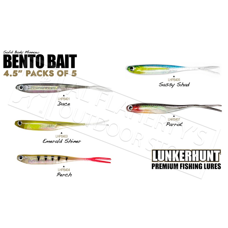 LunkerHunt Bento Bait Minnow – 4.5