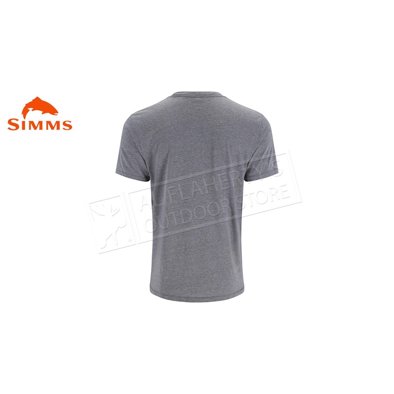 Simms Men’s Troutscape T-Shirt, Athletic Heather #14136-1099