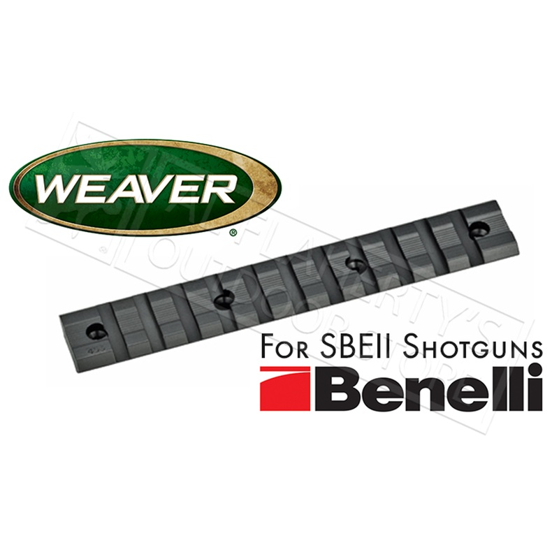 Weaver Optics Multi-Slot Base for Benelli SBEII Shotguns #48339