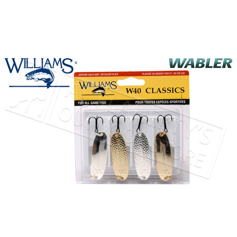 Williams Trophy Takers Classic Wabler Kit, Size W40, 2-14