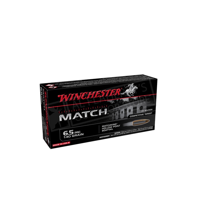 Winchester 6.5 PRC Match, 140 Grain, box of 20 #S65PM