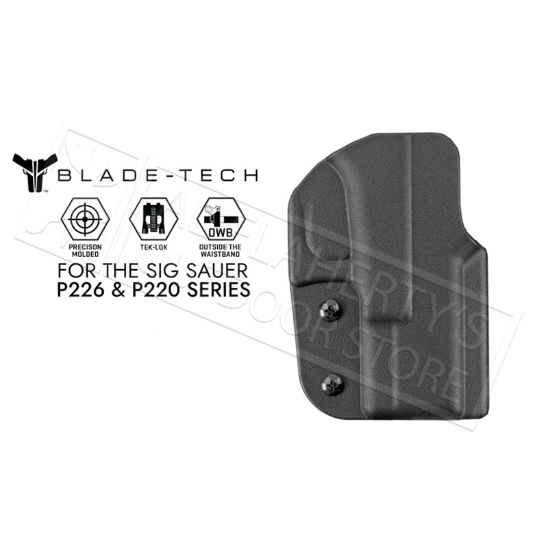 Blade-Tech Signature OWB Holster For SIG P226 and P220 Pistols #HOLX0008SS2026TLBLKRH