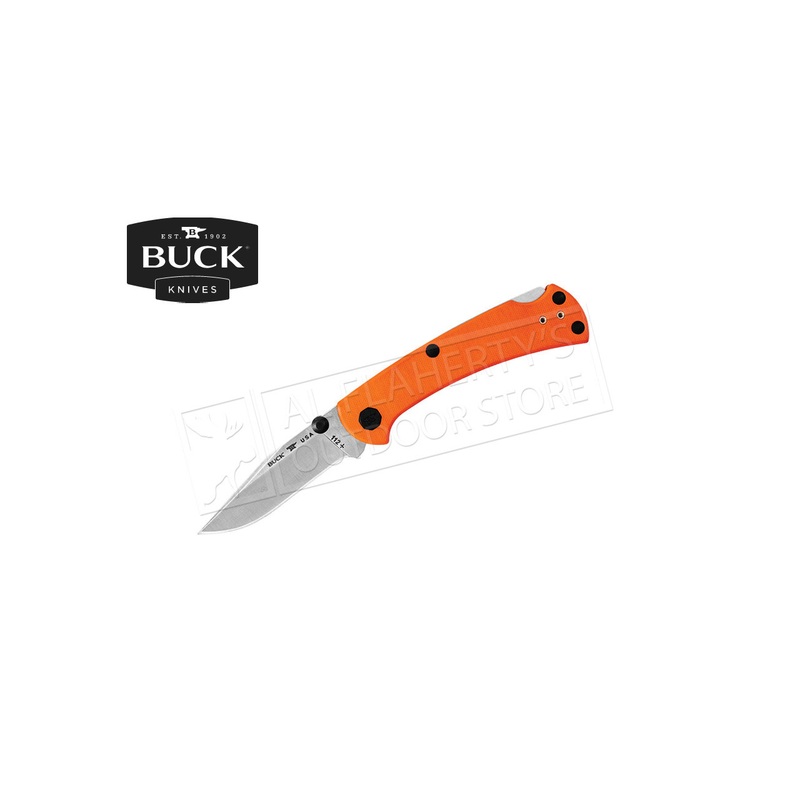 Buck Knives 112 Slim Pro TRX, G10 Orange #0112ORS3-B