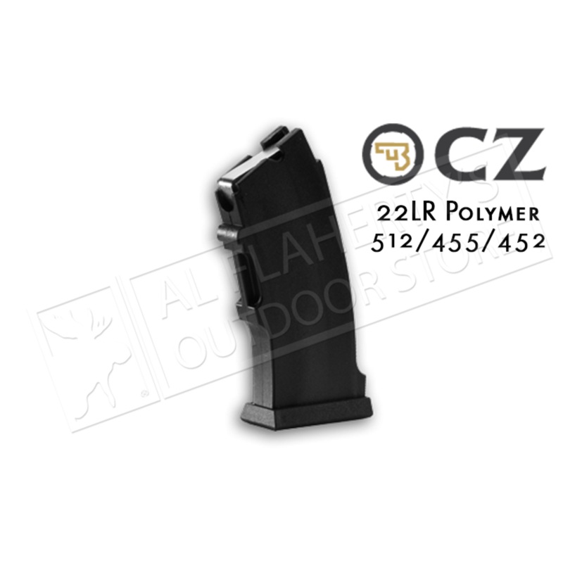 CZ 455 or 512 Magazine, .22LR 10-Round Polymer #5133-1200-02ND