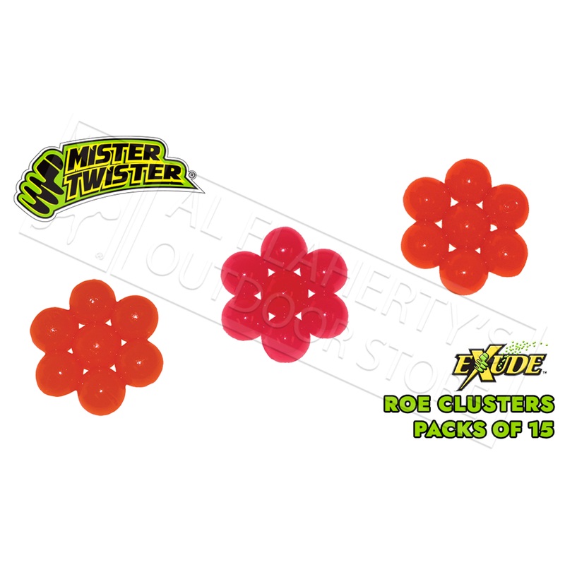 Mister Twister Exude Roe, Resealable Packs of 15 #ESR15