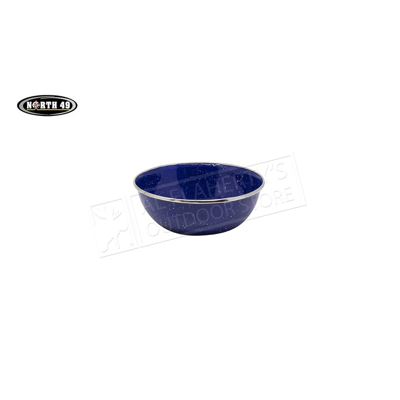WFS Enamel S/S Rimmed Bowl #705