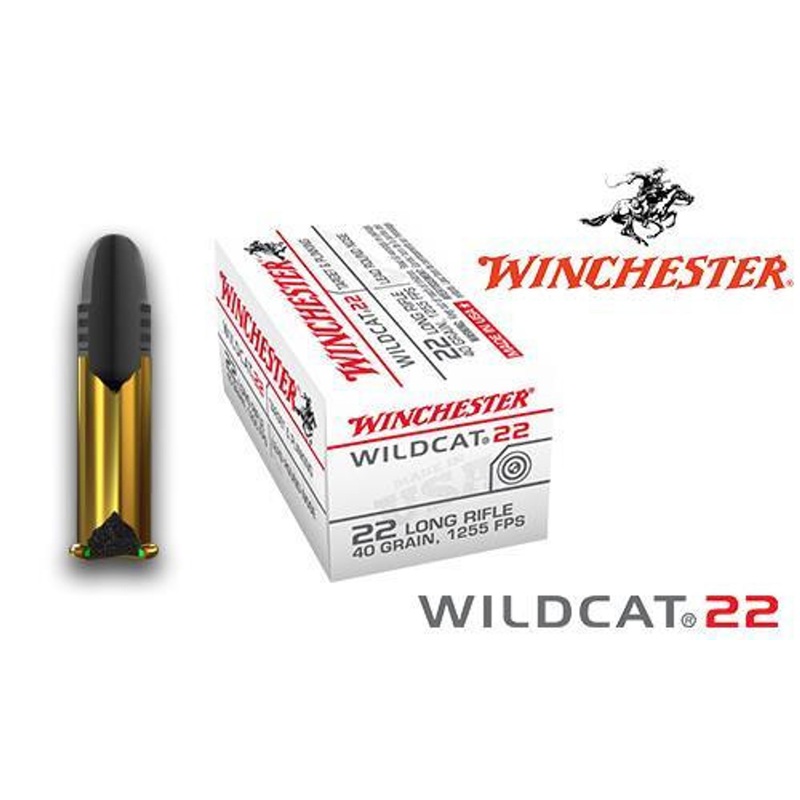 Winchester 22LR Wildcat 40 Grain Box of 50 #CQWW22LR