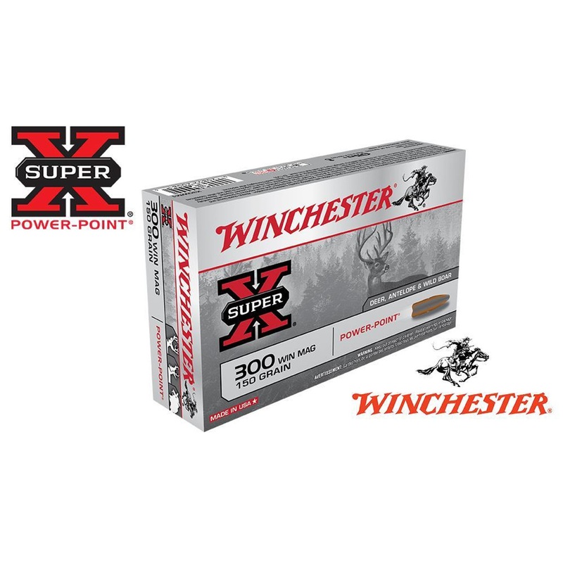 Winchester 300 Winchester Magnum Super X, Power Point 150 Grain Box of 20 #X30WM1