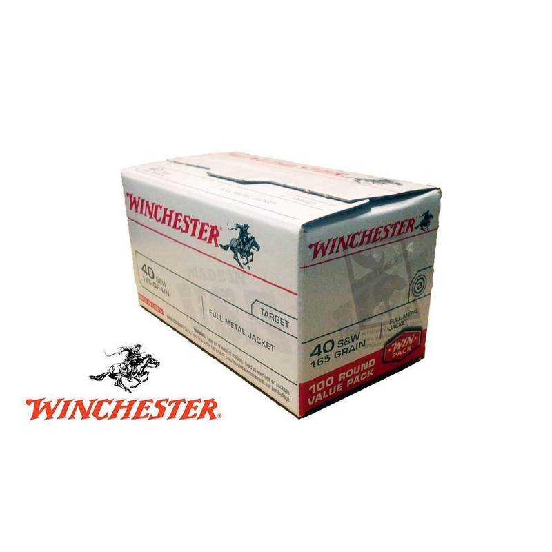 Winchester .40S&W Value Pack, 165 Grain, Box of 100 #USA40SWVP