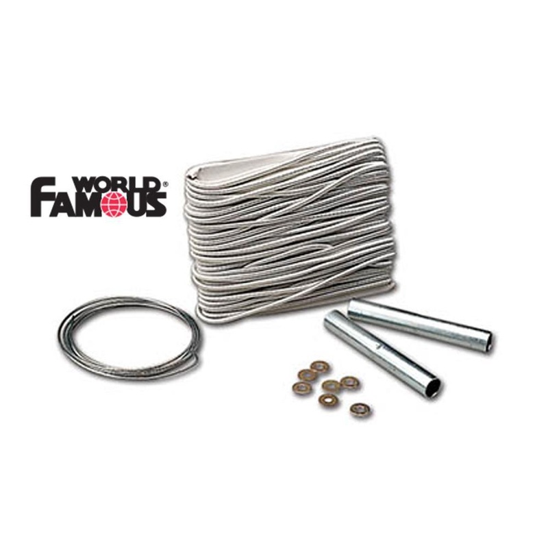 World Famous 10-Piece Tent Shock Cord Repair Kit #414