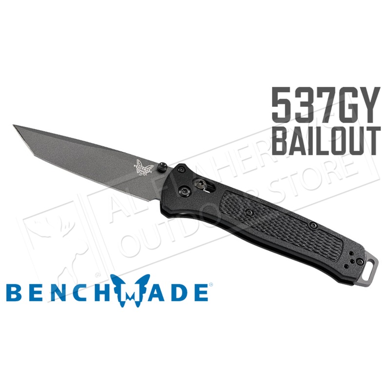 Benchmade 537 Bailout Axis Folder with Tanto Blade #537GY