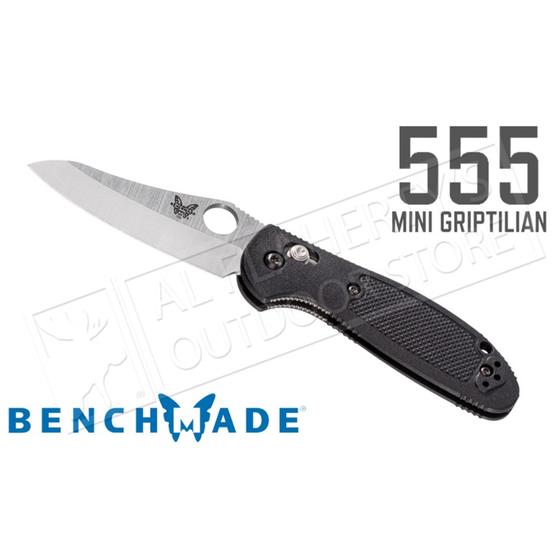 Benchmade 555 Mini-Griptilian AXIS Folder with Thumb Hole by Pardue #555-S30V