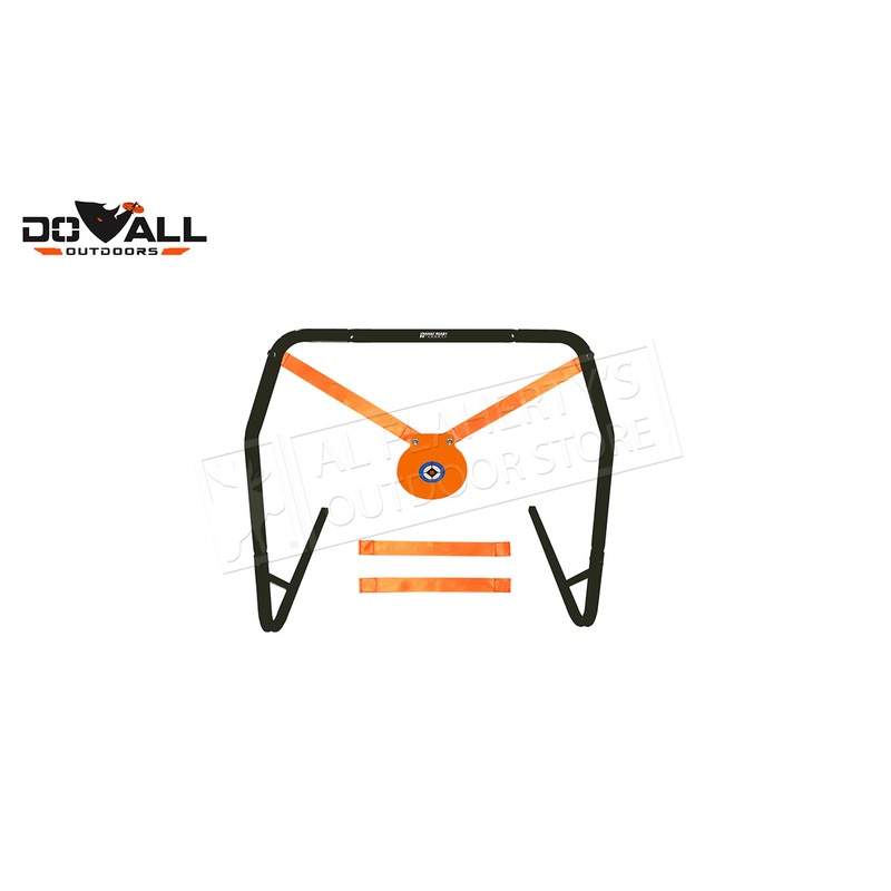 Do-All Outdoors High Caliber Steel Rifle Gong & Stand #RR1000