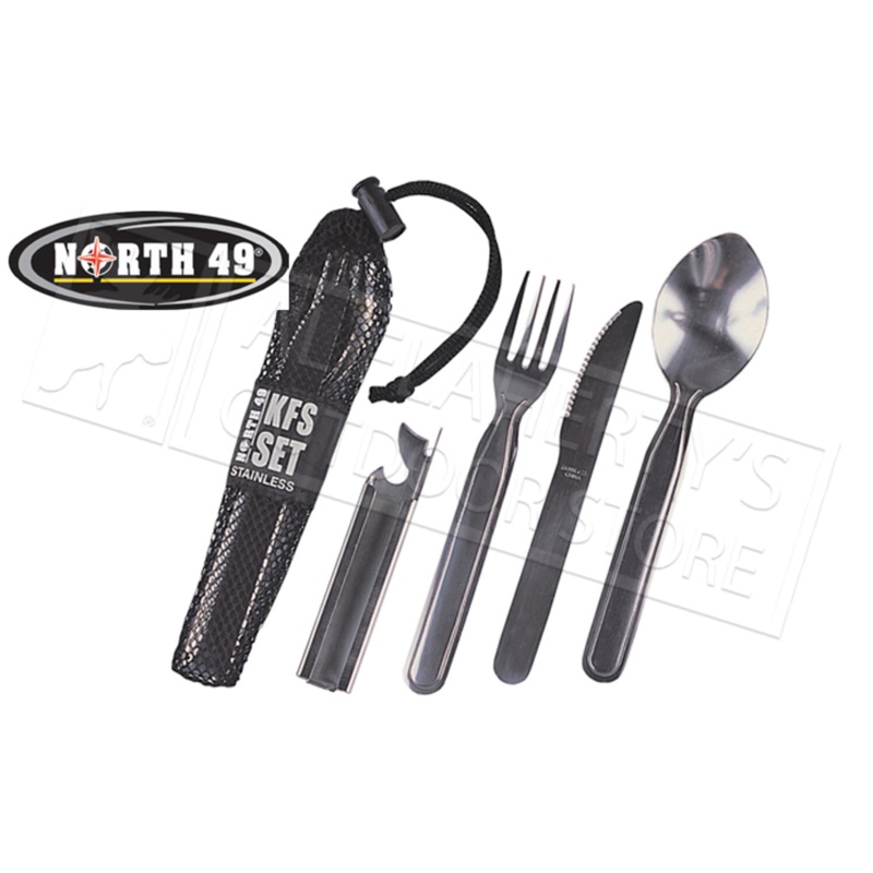 North 49 NATO Style Chow Set, 4 Pieces & Bag #111