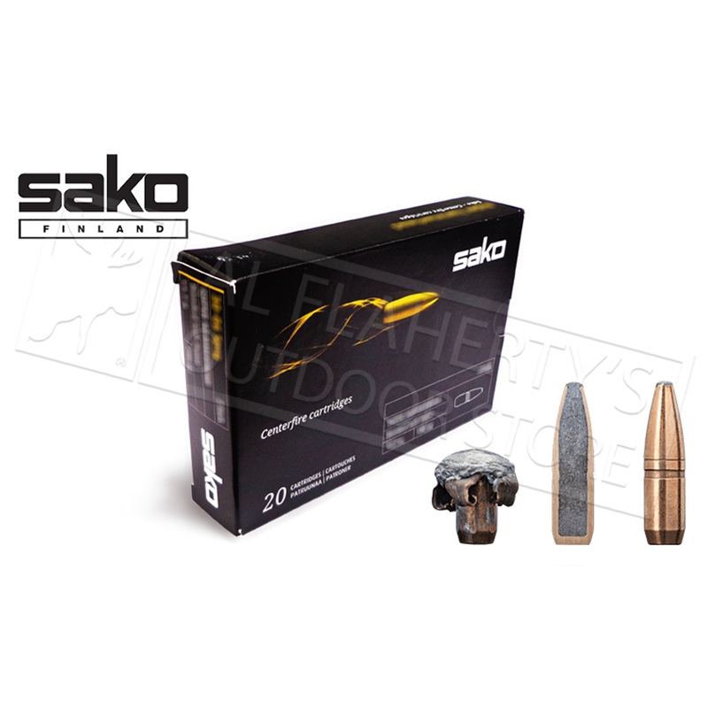 Sako Ammo 30-06 Springfield Super Hammerhead, JSP Bonded Core 180 Grain Box 20 #P631236A