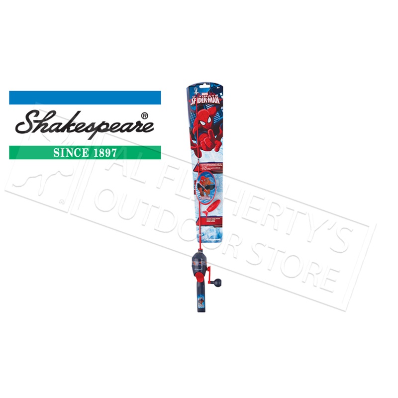 Shakespeare Spiderman Spincasting Fishing Combo for Kids #SPMANTBKIT