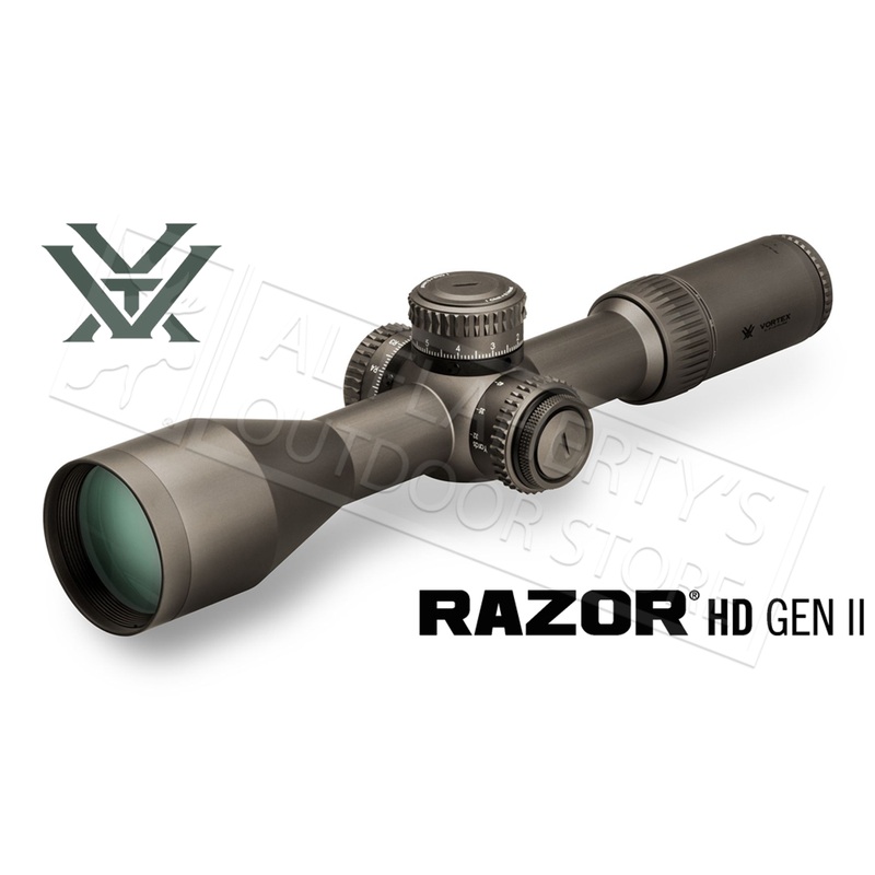 Vortex Razor HD Gen II FFP Scope 4.5-27x56mm with EBR-7C MRAD Reticle #RZR-42708